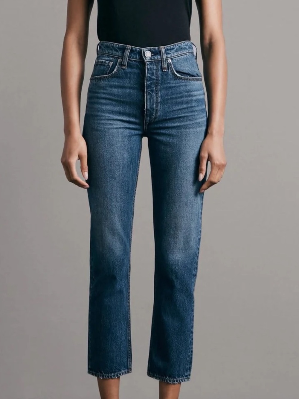 Rag & Bone Nina High Rise Ankle Cigarette Jeans - Size 29